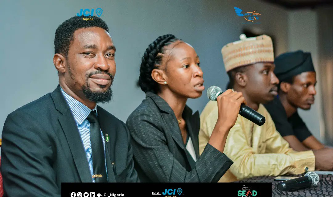 jci_nigeria's tweet photo. Photo Reel: JCI Nigeria Collegiate General Assembly III, held at the just concluded Natcon at Abuja
https://t.co/1mVO9DKfj2
#SOAR23
#SEnD23
#JCINigeria https://t.co/vYMccnsQSr