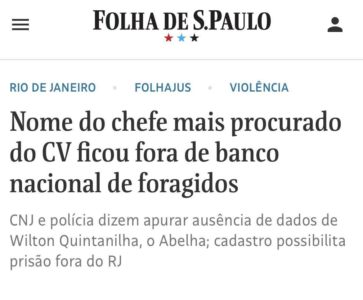 tininhasouzarj's tweet photo. 🤔
 Abelha é um dos homens mais procurados nas operações que ocorrem nesta semana no RJ. Mas até o início da tarde desta terça poderia ficar solto caso conseguisse sair do estado.

O nome dele não estava no BNMP (Banco Nacional de Mandados de Prisão),apesar de ele ser considerado https://t.co/z5FbKKMcD8