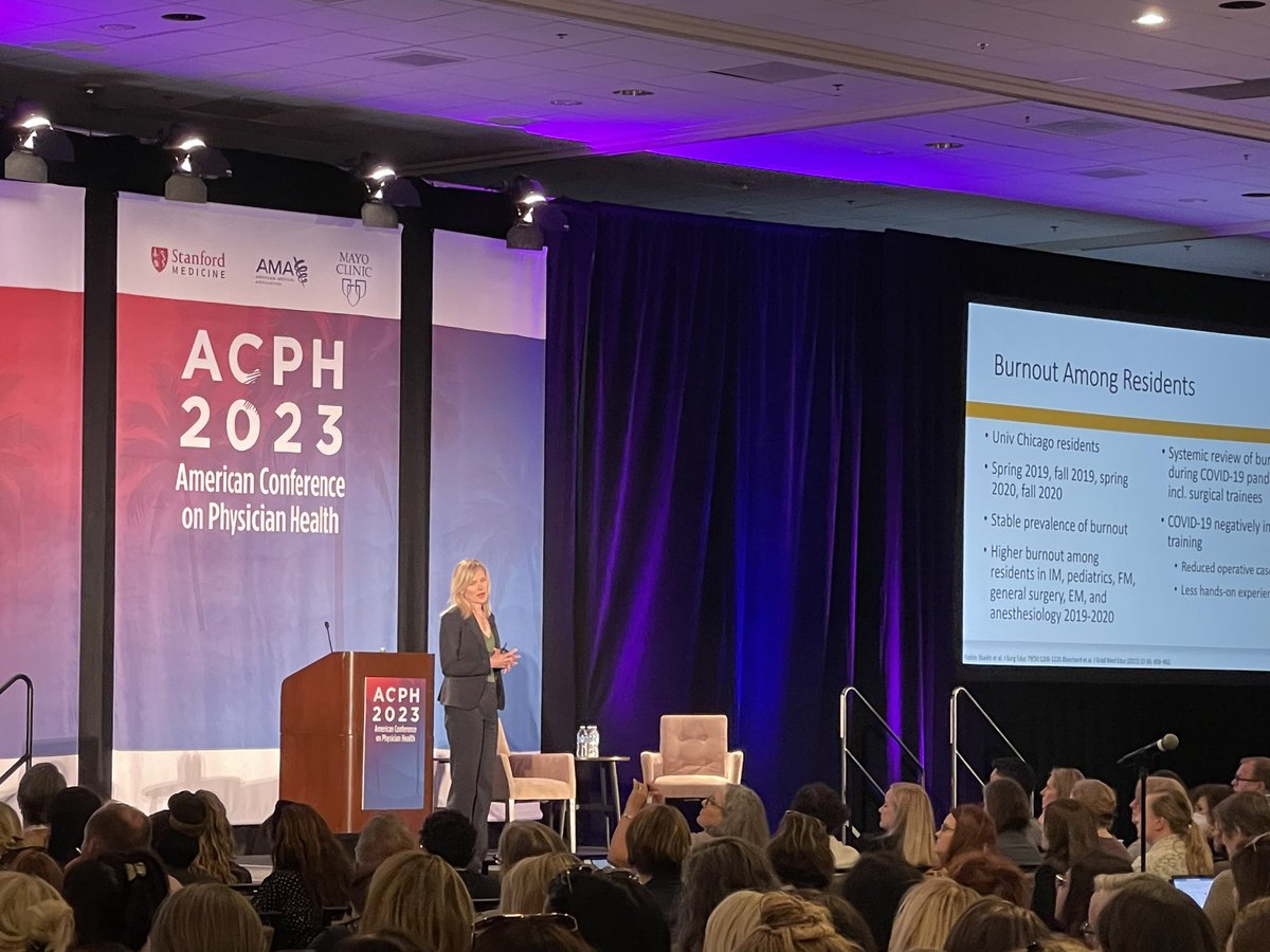marishaburden's tweet photo. At #ACPH in plenary session with @dyrbye. Standing room only! #together we can build better workplaces to support #thriving teams https://t.co/N1dxiIR7JM