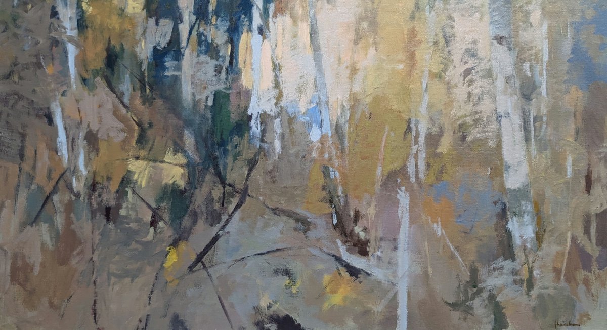 Thank you to all who joined us for the first week of Maria Josenhans' solo exhibition, "The Quality of Light". The show continues to Oct 19, we hope to see you!
theavenuegallery.com/current-exhibi…

'Autumn Song' by Maria Josenhans
Oil on canvas, 20 x 36

#yyj #yyjarts #oakbay #victoriabc