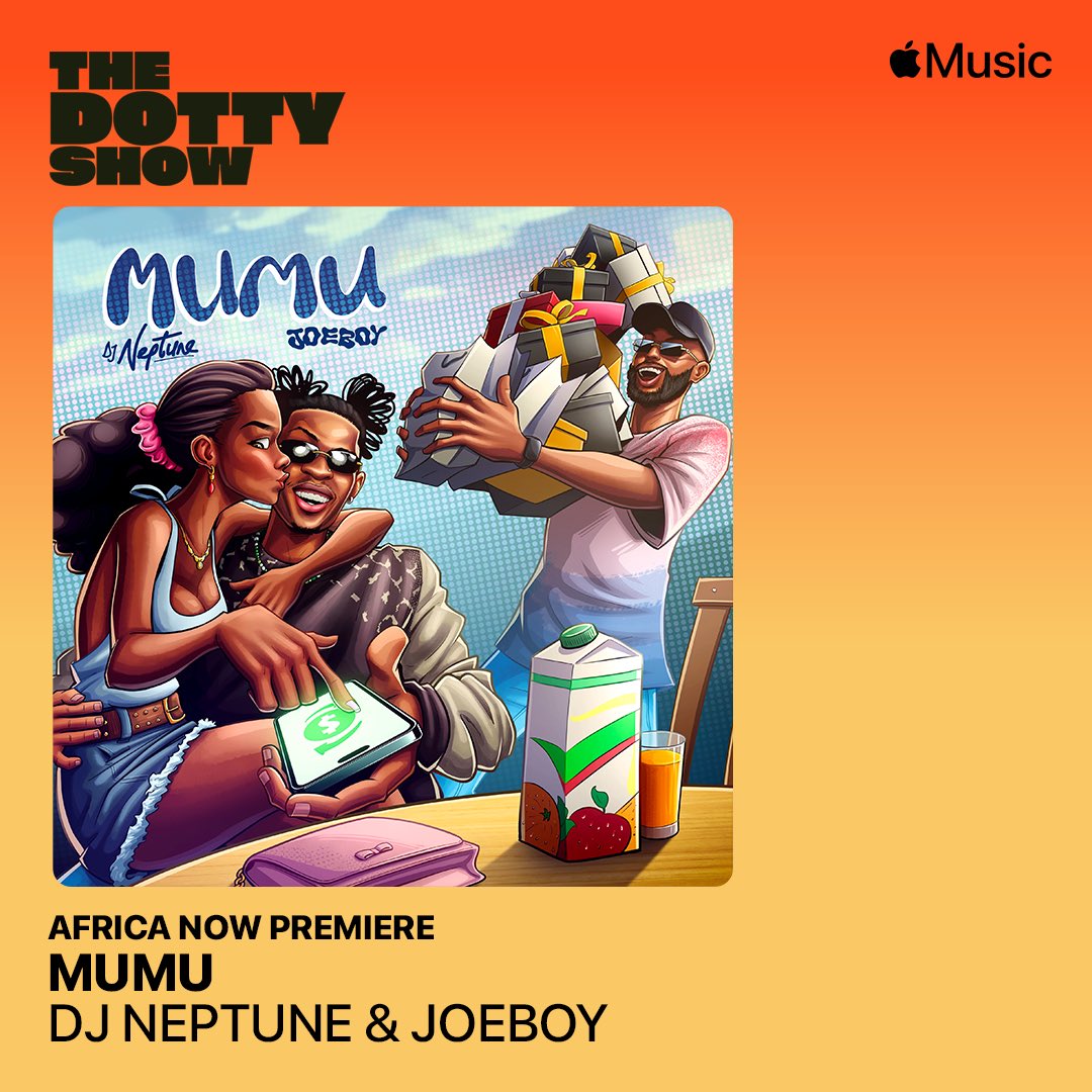 emPawaAfrica's tweet photo. Listen to @deejayneptune x @Joeboy new single #MuMu for the first time anywhere in the world on @TheDottyShow 💥

Listen on Apple Music via the link below 🩵

https://t.co/o2hIjsfrna

#greatness #joeboy #worldwidewednesday #empawaafrica #africanmusic #africandaily #newmusicwednesday #applemusic #thedottyshow
