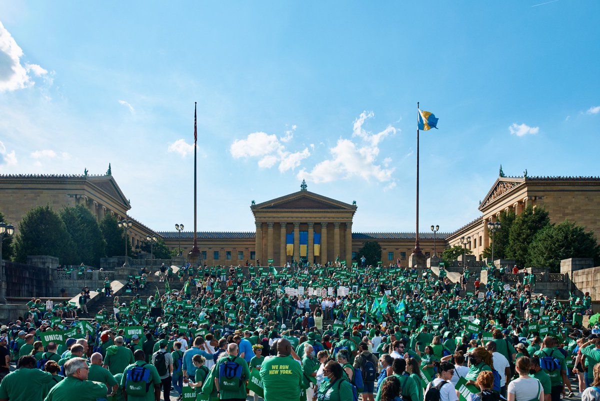 It’s with pride, humility, and sadness that I share that tomorrow marks my last day as an educator  ⁦<a href="/philamuseum/">Philadelphia Museum of Art</a>⁩ &amp; as President of ⁦<a href="/AFSCME/">AFSCME</a>⁩ Local 397. I couldn’t be more proud of what we built together. Solidarity forever! ⁦<a href="/PMA_Union/">PMA_Union</a>⁩ ⁦<a href="/PHLafscmeDC47/">AFSCME District Council 47</a>⁩