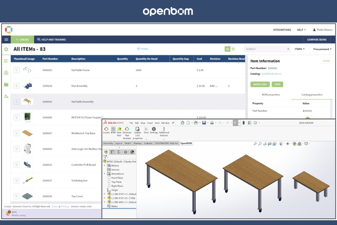 openbom's tweet image. 🖥️ Uncover best practices for utilizing SolidWorks Configurations with OpenBOM and optimize your design process seamlessly. 

#SolidWorks #DesignOptimization 

bit.ly/3EklQbi