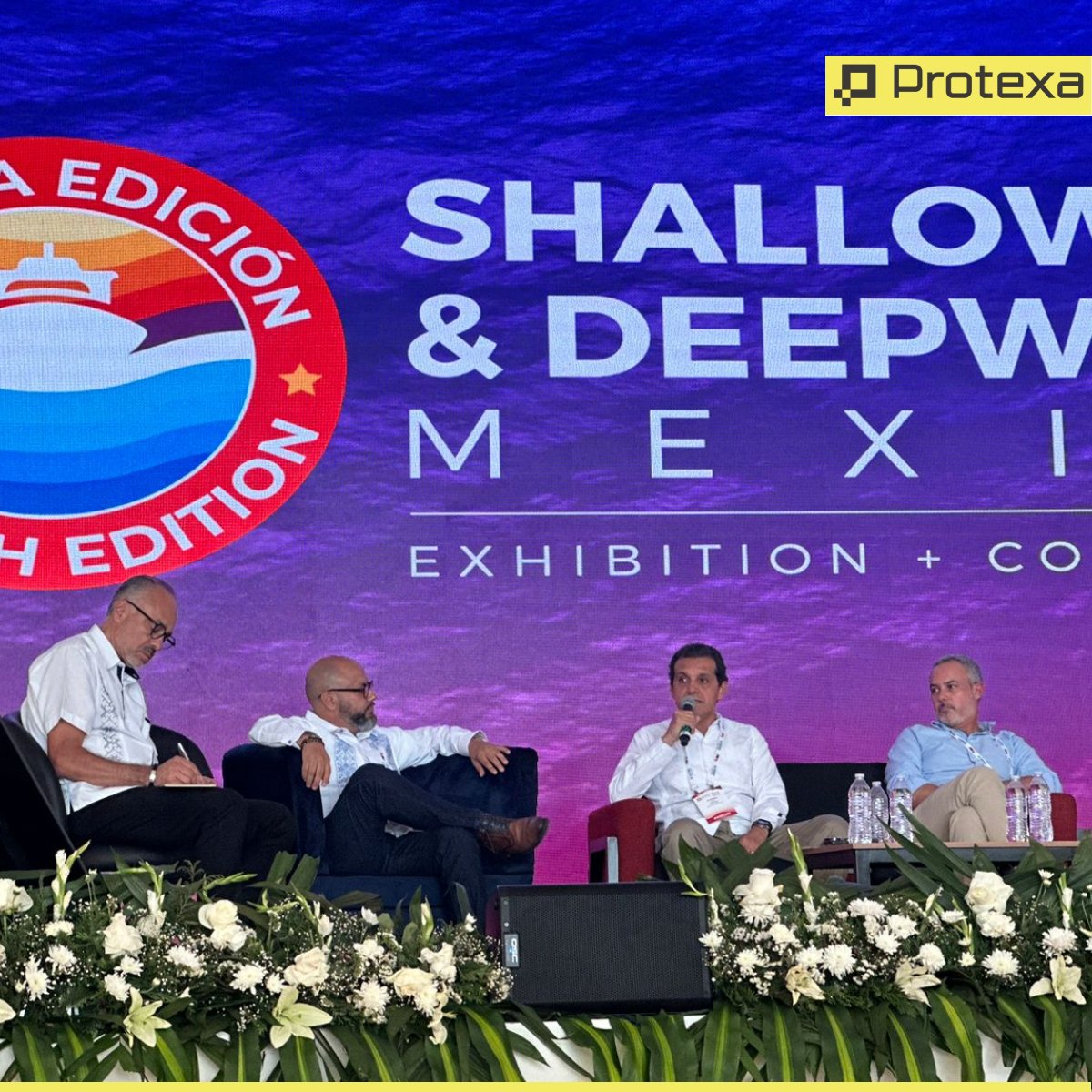 protexa's tweet photo. Alfredo Arroyo Meléndez, Gerente de Proyectos de #Protexa #Energía, participó hoy como panelista en @SDMexicoExpo. En su intervención, abordó los desafíos y expectativas del sector #oilandgas en #México para los próximos 10 años. #offshoremx Conoce más: https://t.co/qVI5Ms4ESz https://t.co/GR0d8DG5vX