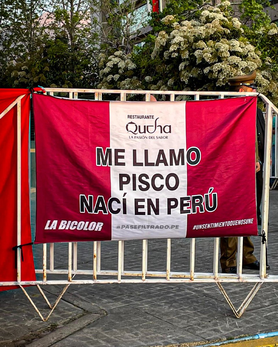 pasefiltradope's tweet photo. Los peruanos en Santiago ya viven el 𝗖𝗟𝗔́𝗦𝗜𝗖𝗢. 🫡 🇵🇪🇨🇱

📸 @alessiomm97 (@pasefiltradope) https://t.co/ESVSpZ9NZ7