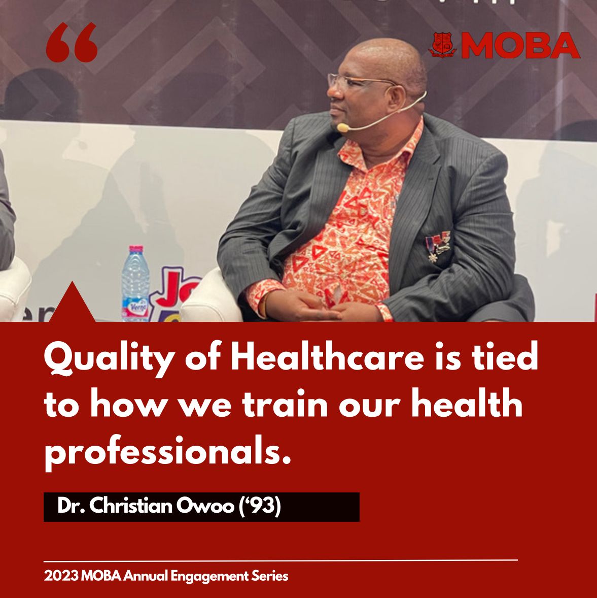 MAES2023 QUOTES 🔴⚫️

Quality of Healthcare is tied to how we train our health professionals - Dr. Christian Owoo (‘93)

#MAES2023 
#MadeInMfantsipim 
#MfantsipimSchool 
#MOBANational