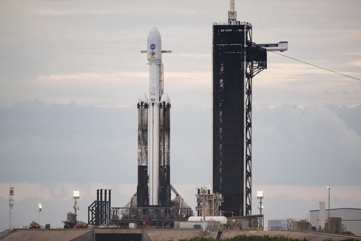 Breaking the news! Breaking the news! Our trip to a metal world, the #MissionToPsyche, is now slated to launch on Friday, Oct. 13. 🤘

Don't be paranoid. It's not a Black Sabbath... it's because of weather conditions at <a href="/NASAKennedy/">NASA's Kennedy Space Center</a>. More info on the mission blog: