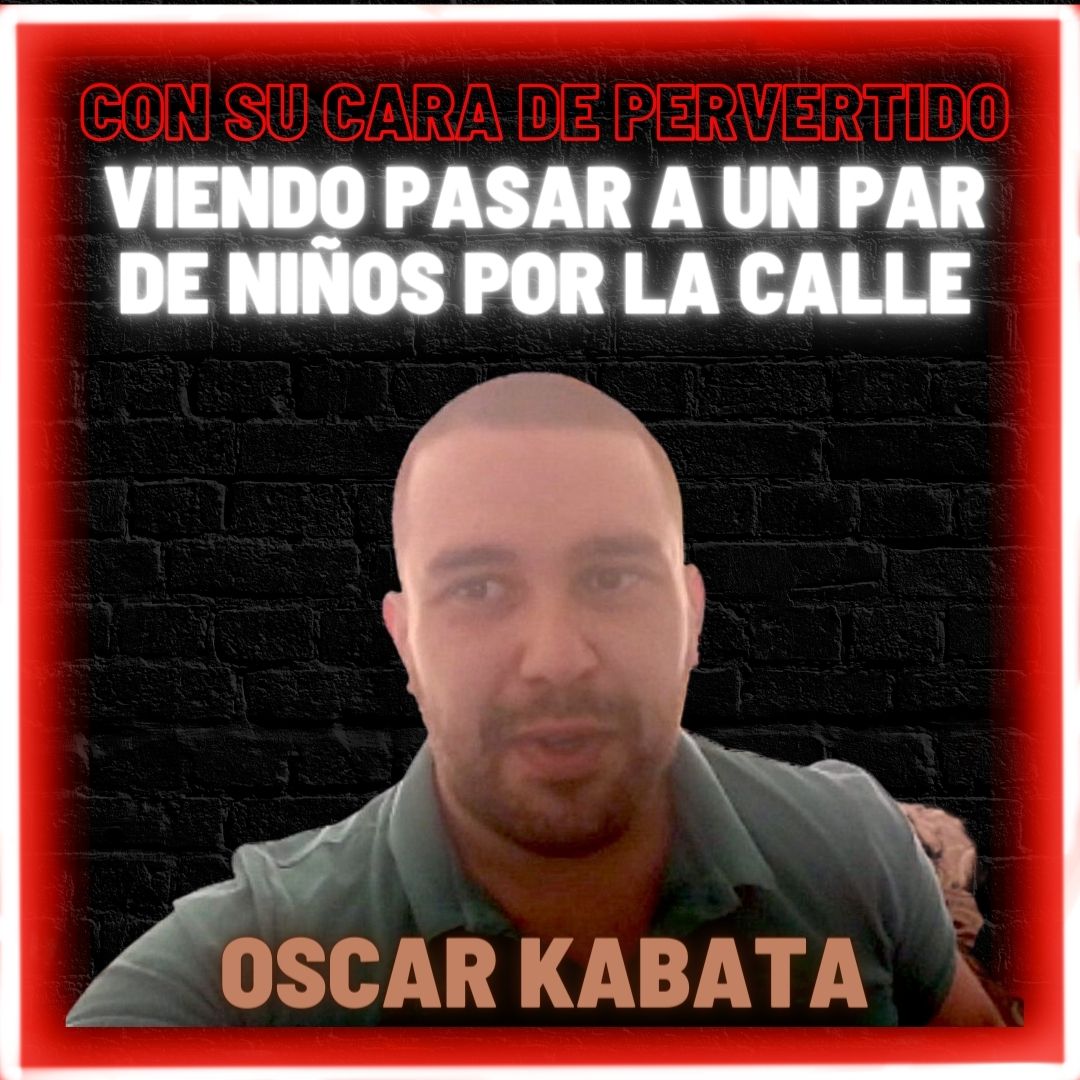 Alberto69664696's tweet photo. #OscarKabata debe estar en prisión por acosar a niños https://t.co/7xUOHEUEd3