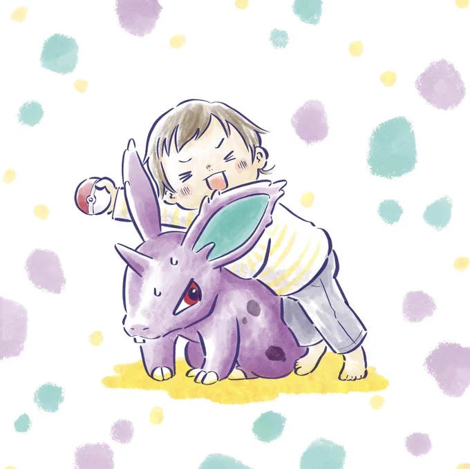 両親がポケモン好きなので、こーちゃんがポケモン好きになってくれて楽しいこれを描いた時は全然考えてなかったなぁ…! 