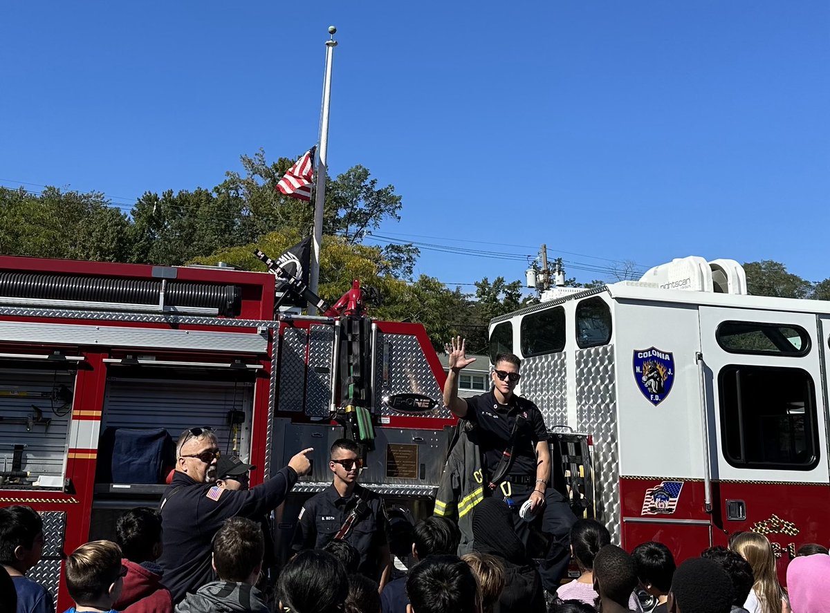 Joanne Shafer (@joanne_shafer) on Twitter photo Thank you to our Colonia Fire Department for an informative and fun morning learning about fire safety and your fire trucks. <a href="/ClaremontAvePTO/">Claremont Ave PTO</a> Thank you to our Colonia Fire Department for an informative and fun morning learning about fire safety and your fire trucks. <a href="/ClaremontAvePTO/">Claremont Ave PTO</a> 