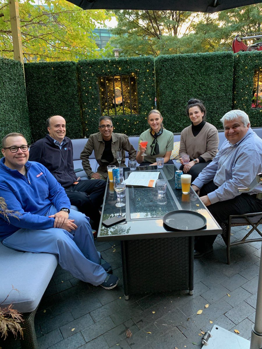 This is #MGHStroke service 👉 ultimate professionals, caring doctors, and brilliant researchers by day, good friends by night  💯‼️ 

Love to see the team morale high and creative ideas flowing 👏👏👏

Onwards &amp; upwards! 🚀 <a href="/MGHNeurology/">MGH Neurology</a> @MGH_RI <a href="/MGHNeuroSci/">MassGeneralNeuroscience</a> <a href="/guroledip/">Edip Gurol</a> <a href="/DrKendah/">Kenda Alhadid - Majowski MD MSc. FRCPC</a>