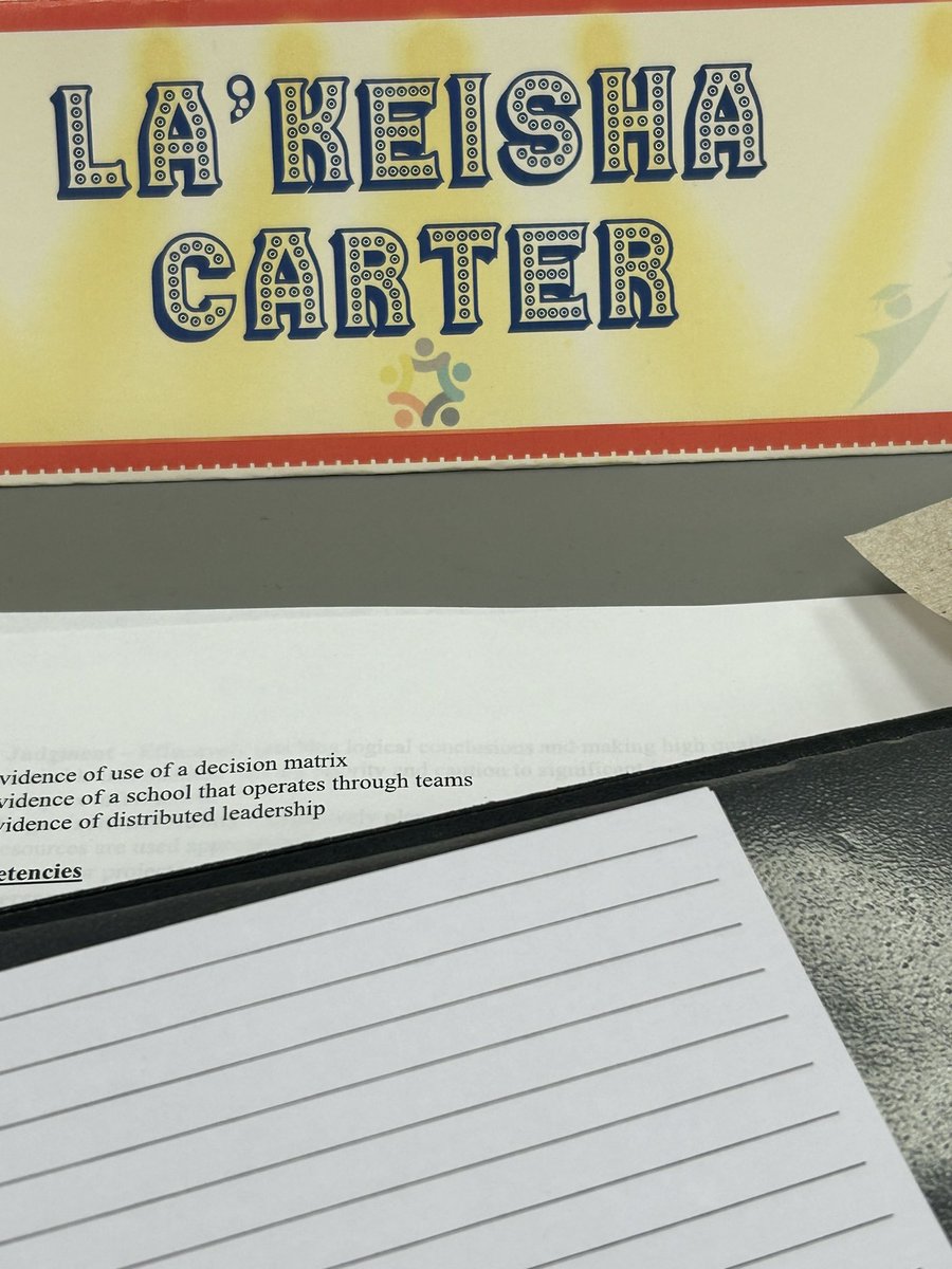 MzLCarter1's tweet photo. I am so eager to experience the Aspiring Assistant Principal Learning Network! This evening’s session was a great kick off to this new cohort! Thank you @CumberlandCoSch @LaShandaCarver1 @ccssecondaryed I can’t wait until next month’s session! #FutureAPCarter https://t.co/dYiI7rTDAM