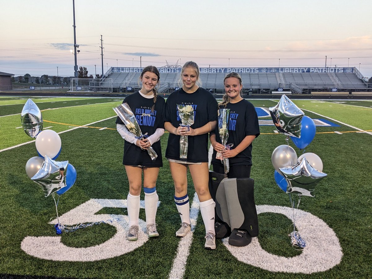 Congratulations, Thank You &amp; Best of Luck to our <a href="/PatriotsFH/">Liberty Field Hockey</a> Seniors!! #ProudPatriots