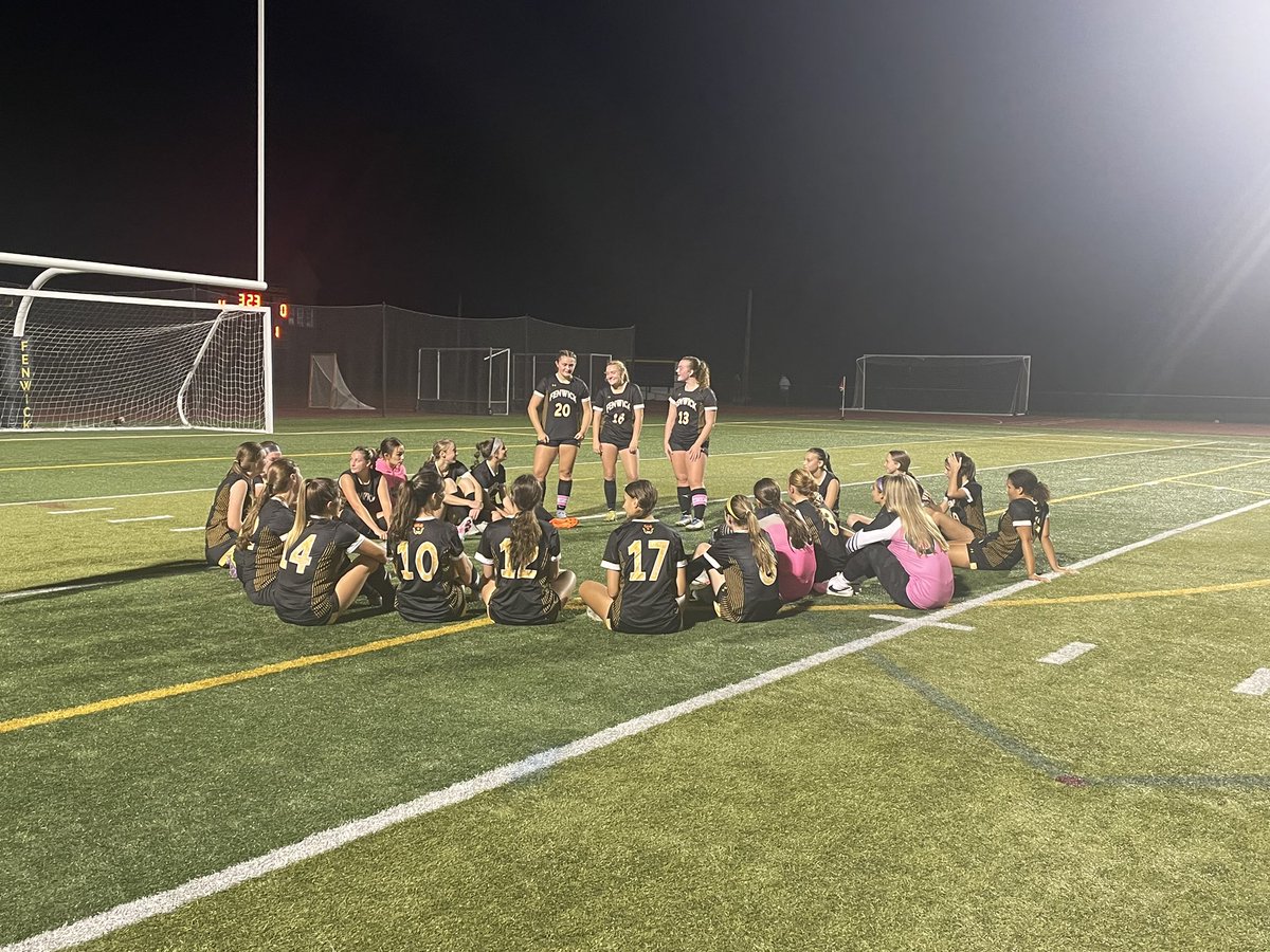 FVGSoccer's tweet photo. Celebrating our seniors tonight against Malden Catholic, Fenwick up 4-0 at the half! https://t.co/aiE2tNrj4M