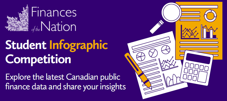 Get ready for the 2nd Annual Student Infographic Competition 2023/24! 🎉

Join us and @LazaridisSchool to explore the latest public finance data and share your insights!! 📊✨

#takeecon #cdnecon

Find out more: financesofthenation.ca/student-infogr…
