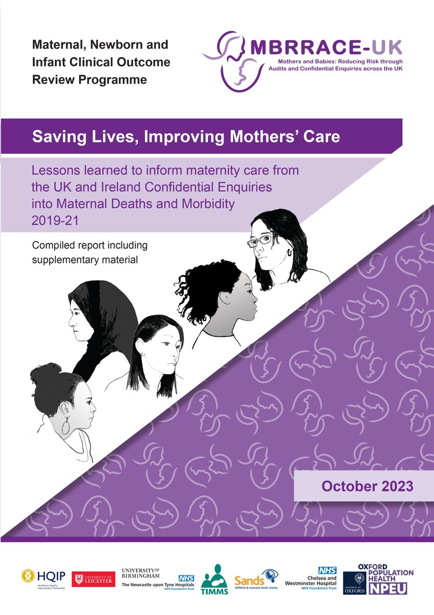 Latest @mbrrace maternal mortality and morbidity confidential enquiry report released today. State of the Nation reports, lay summary and compiled report with supplementary material available here buff.ly/2HR30eT