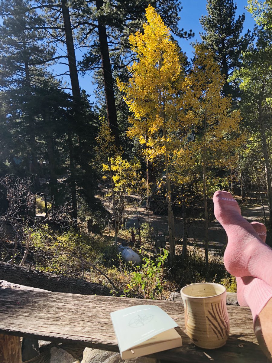 Got to be one of my favorite reading spots! @JuneLakeLoop