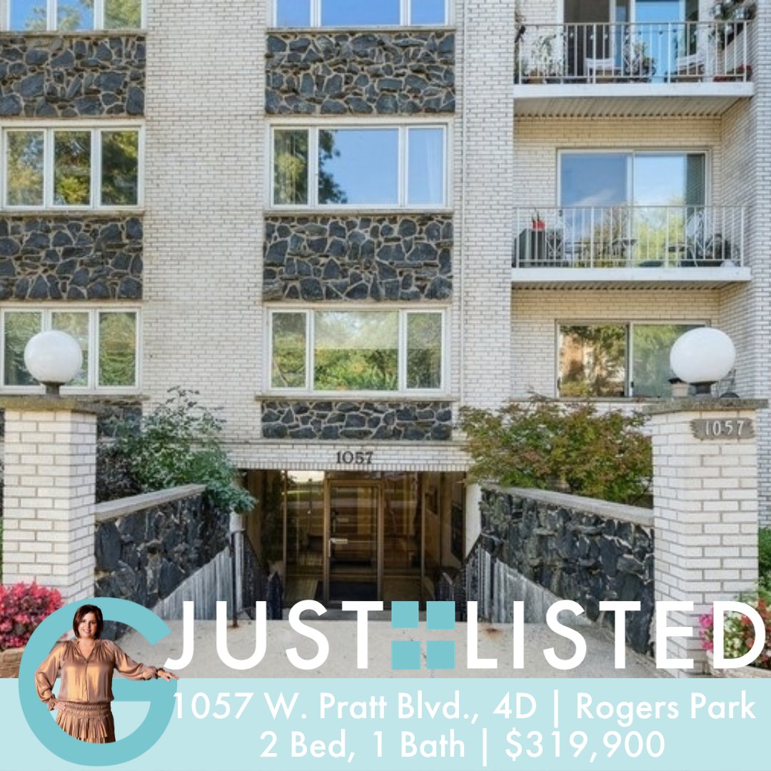 PurdyGina's tweet photo. 💥Just Listed in Rogers Park! 💥
1057 W. Pratt Blvd., 4D
2 Bed, 1 Bath | $319,900
Walk steps out your front door to the beautiful lakefront of Pratt beach! This fourth floor unit has been completely remodeled down to the studs! 
Gina Purdy - Baird &amp; Warner, 773-318-7945 https://t.co/1CO4dv6YSe