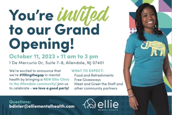 Today I was able to stop by the grand opening of Ellie.  Located in Allendale they are devoted to providing creative solutions that make mental wellness accessible in our local communities. Adults, teens, children, and families all are welcome! Most major insurance is accepted!