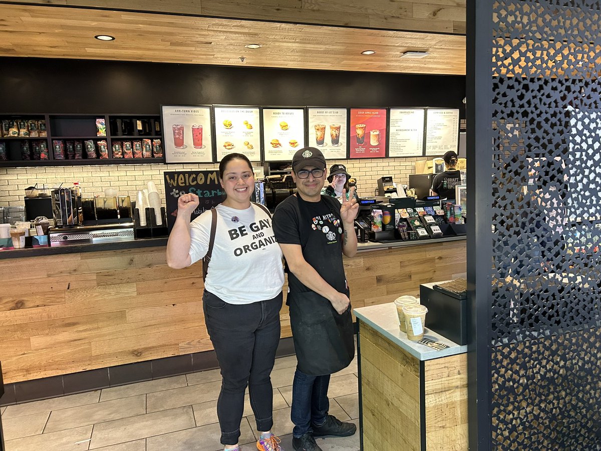 Southern Starbucks Workers United tweet media