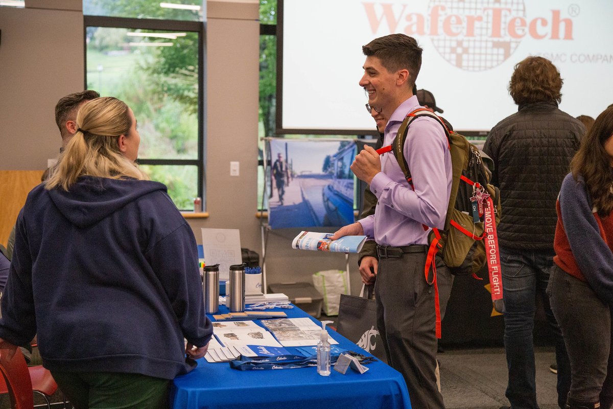 WSUVancouver's tweet photo. Our Career and Internship Fair today! Thank you to all of the businesses and students who attended. View more photos here: https://t.co/wlM0MHSjkL
#WSUVancouver #WSUV #GoVanCougs https://t.co/XCsnpZlJAU
