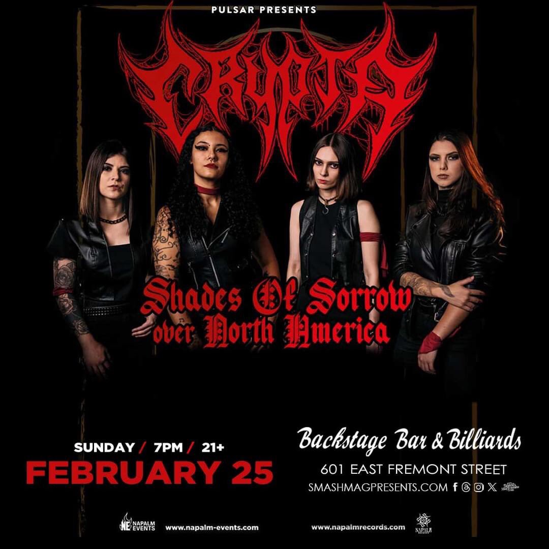 THEJEWISHKING's tweet photo. *BUY YOURS NOW!* Sunday February 25th at @BackstageBarLV w/ CRYPTA &amp; More TBA !! Tickets are $20 each and I deliver 702-498-4488 !! Show is ages 21+ !! Show is presented by @PulsarSmash702 !! Retweet!! https://t.co/nz3n98C5KR