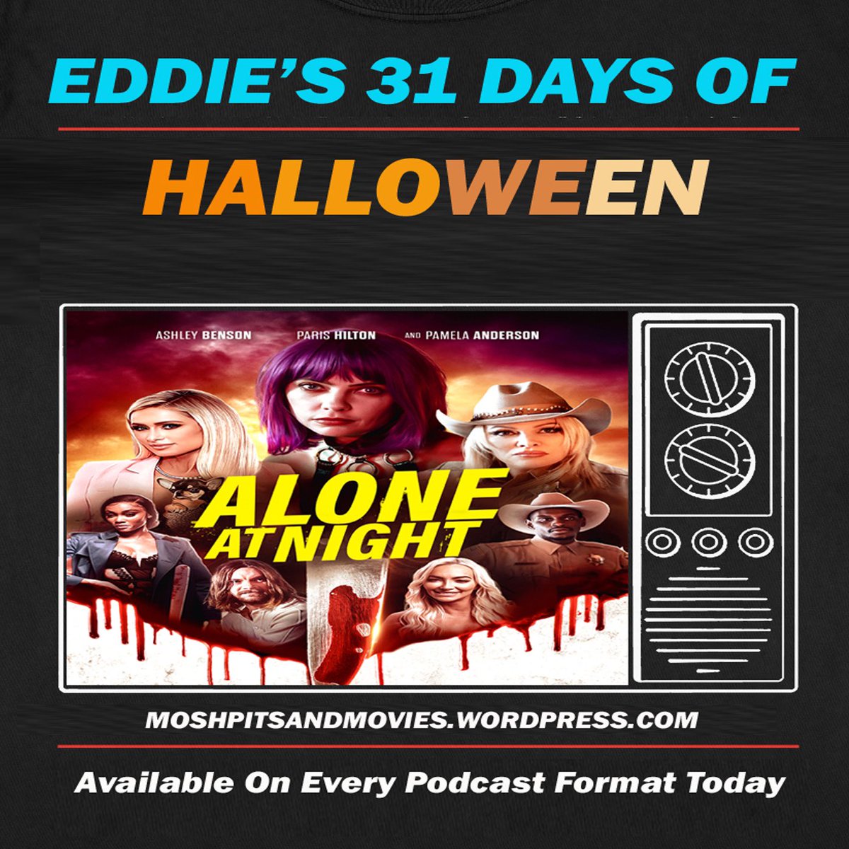 pedal_radio's tweet photo. Check out todays Eddieโs #31DaysOfHalloween film #AloneAtNight #Horror #Halloween #31DaysOfHorror #PodernFamily #Podcast
https://t.co/vZTcvNx6rk https://t.co/tcbsVnmiLe