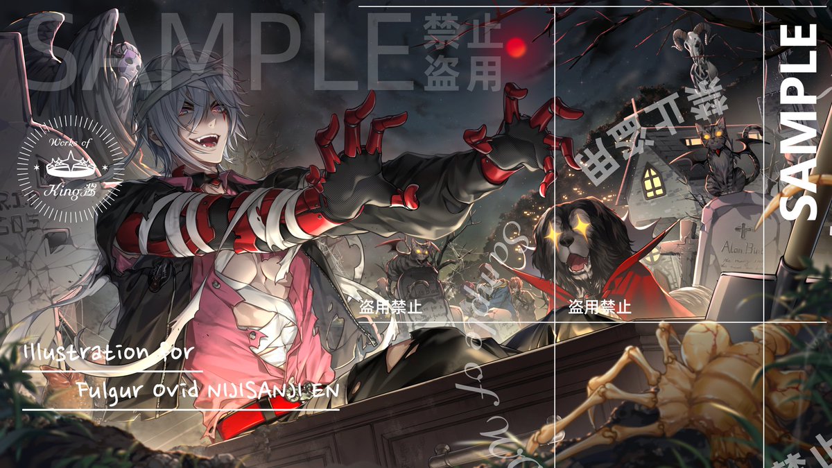 sunsetlcc's tweet photo. #Artchivist  #Legartus
BAAAAAAAAAA~~~~!Early  Happy Halloween~~~~~!!!thank you fuuchan for trusting me with this commission even knowing I'm a coward🤣 and I really really had a looooooooot fun drawing it~!hope everyone would enjoy~!🎃⚰👻👽💀 https://t.co/V4LgrnVIm6