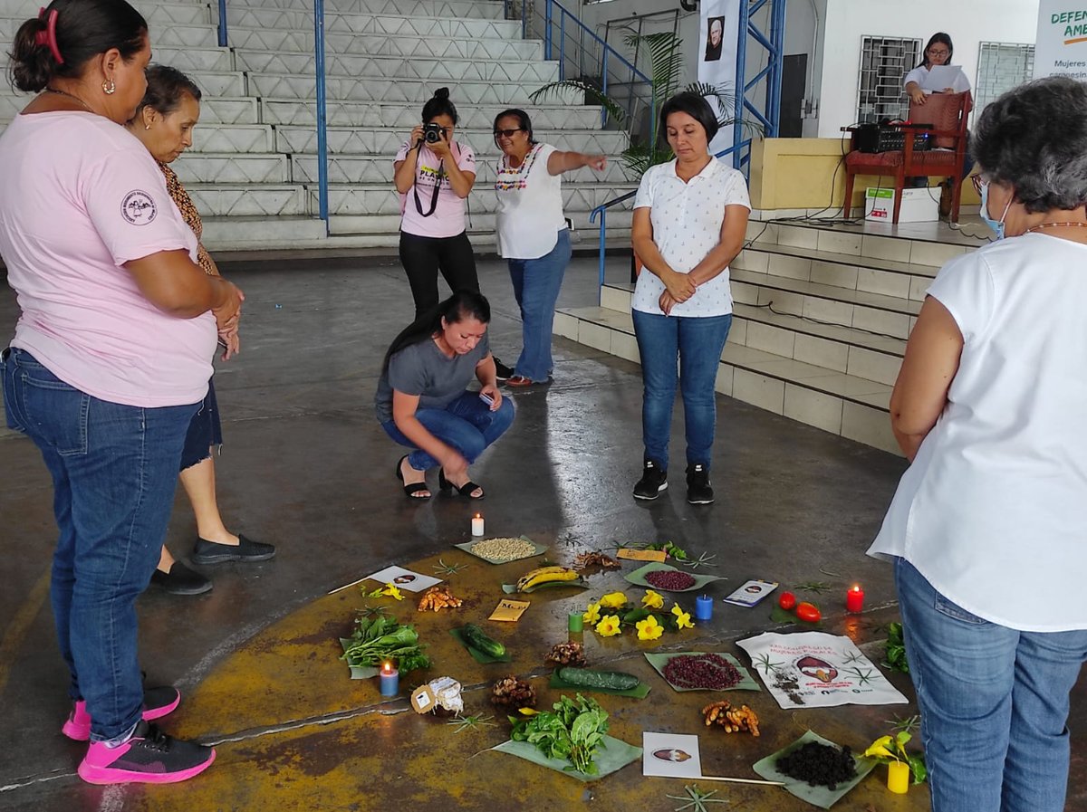 SHAREelsalvador's tweet photo. #women #SHARE Foundation accompanied #CRIPDES and #CCR Women in the XII National Congress of Rural Women, organized by the women's groups that are part of the alliance for the defense of the rights of rural women. 💜 #ruralwomen are fighting for life, sovereignty, and democracy. https://t.co/TpmyZQb5aU