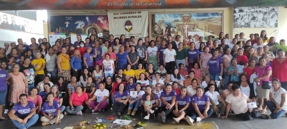 SHAREelsalvador's tweet photo. #women #SHARE Foundation accompanied #CRIPDES and #CCR Women in the XII National Congress of Rural Women, organized by the women's groups that are part of the alliance for the defense of the rights of rural women. 💜 #ruralwomen are fighting for life, sovereignty, and democracy. https://t.co/TpmyZQb5aU