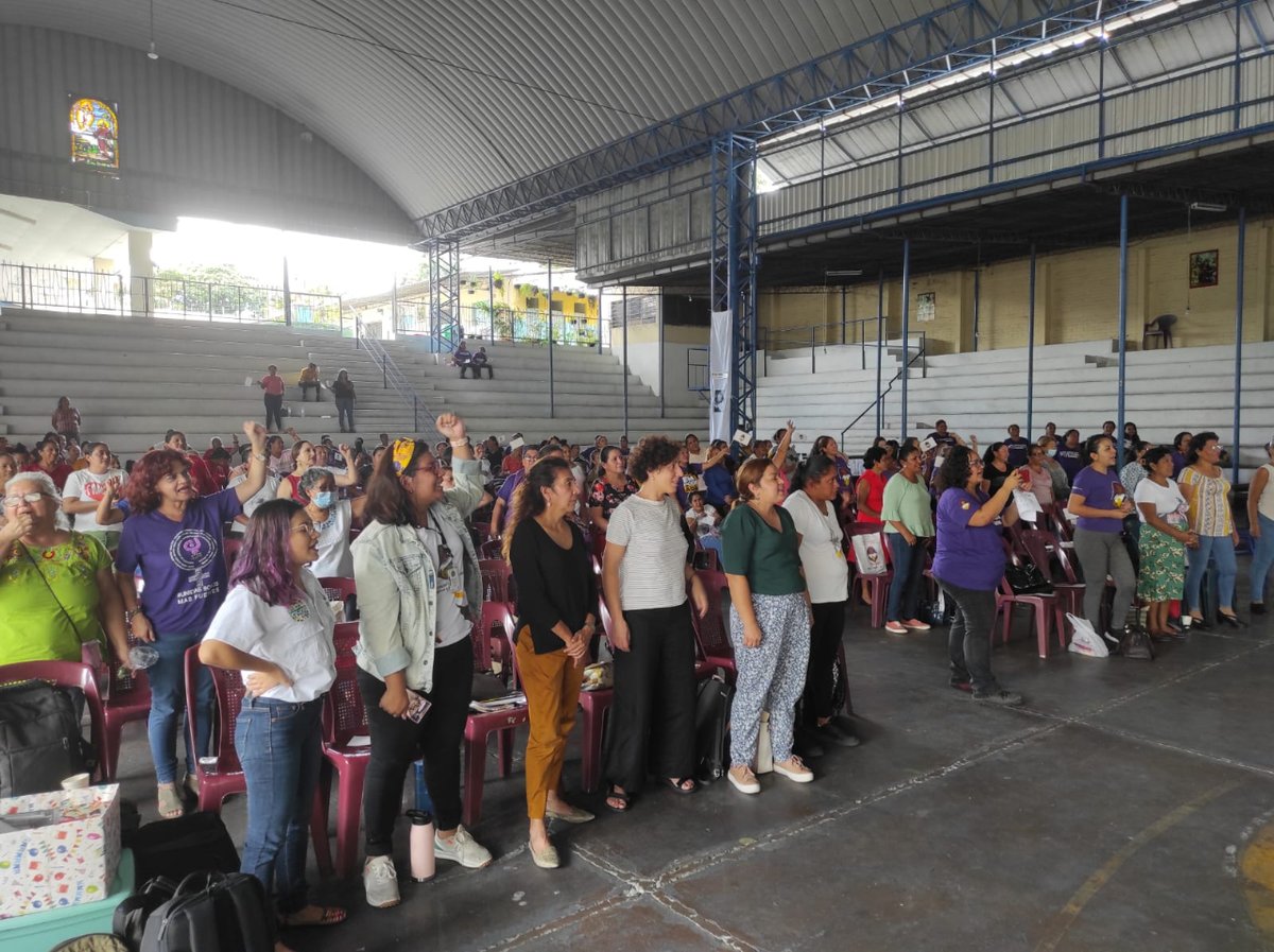 SHAREelsalvador's tweet photo. #women #SHARE Foundation accompanied #CRIPDES and #CCR Women in the XII National Congress of Rural Women, organized by the women's groups that are part of the alliance for the defense of the rights of rural women. 💜 #ruralwomen are fighting for life, sovereignty, and democracy. https://t.co/TpmyZQb5aU