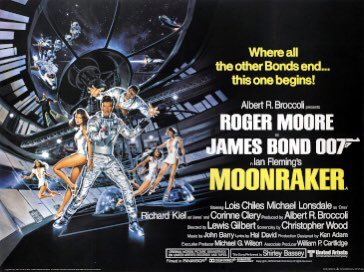 #NowWatching MOONRAKER (1979)

I usually give this one a miss when I rewatch the Moore films but I thought screw it, it’s time for Bond in Space. #007Bond #BondJamesBond #RogerMoore #IanFleming