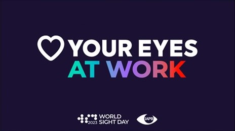 Aotearoa_EHA's tweet photo. It's World Sight Day 2023!

This year the focus is on the importance of eye care in the workplace.

We are encouraging employers to make eye health initiatives standard practice and promote eye health habits that will benefit the well-being, safety and productivity of workers. https://t.co/RGHWnOMLo4
