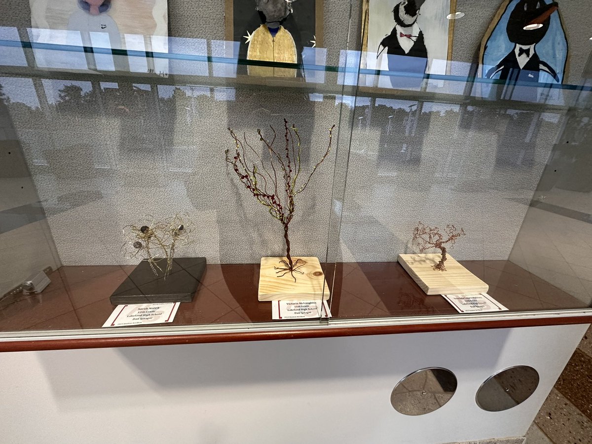 Our students are so talented. I visited the <a href="/OaklandSchools/">Oakland Schools</a> Art show open house and was so impressed by our <a href="/LakelandLHS/">Lakeland High School (LHS)</a> artists. It was truly remarkable 🎨🖌️🖼️