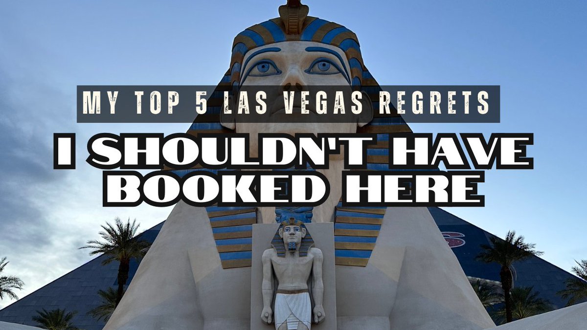 ProverbsWife's tweet photo. 😩 BIGGEST REGRETS from Las Vegas! The BELLAGIO, LUXOR + more!
https://t.co/1kszMMzvIa https://t.co/ddIZjeoRi8