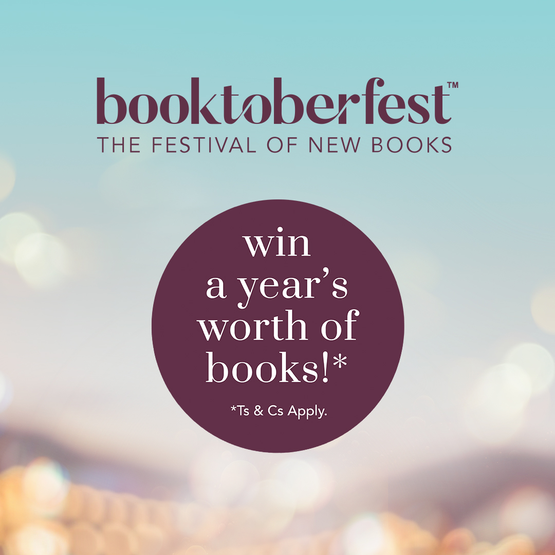 We are celebrating Booktoberfest - the festival of new and upcoming books! Order any title featured in Booktoberfest for your chance to win a year's worth of books. *Ts & Cs apply.