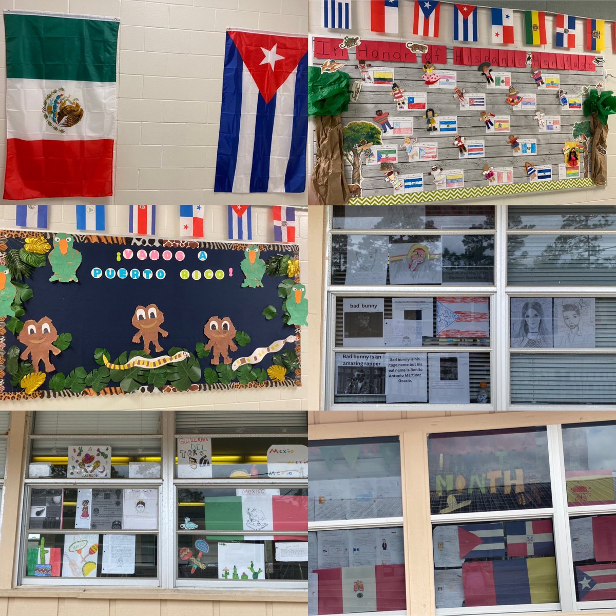 FreedomVolusia's tweet photo. We have loved celebrating Hispanic Heritage Month. Take a look at our “Carousel of Countries”to see what our classes have focused on 😍 https://t.co/vJZOsvbOhK