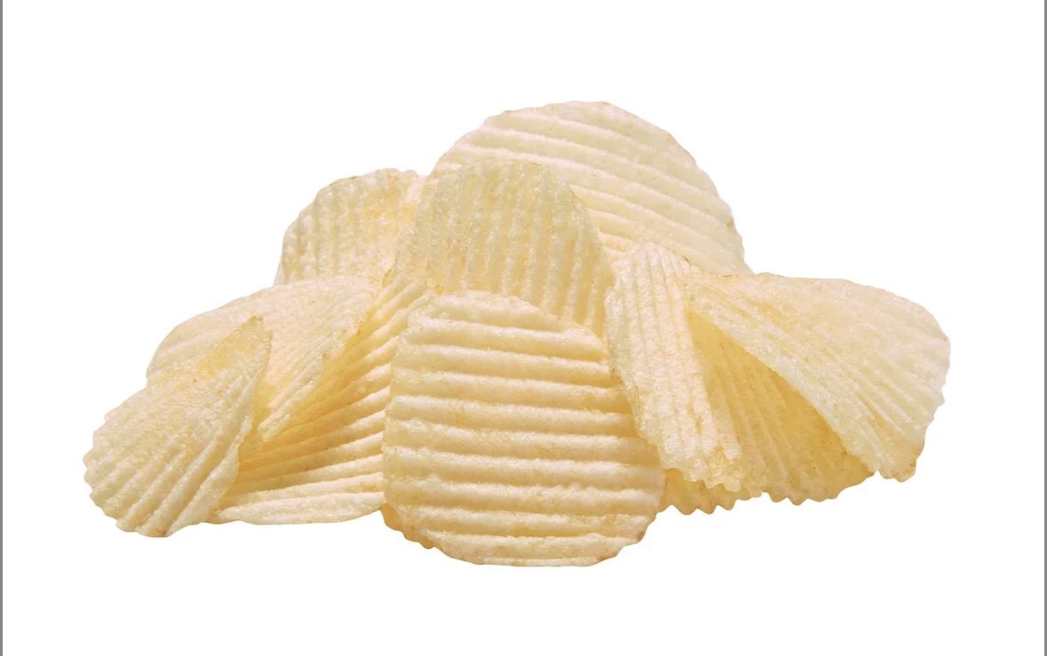 “The waves and crests of the insect wing can be described as a wavy (ruffle) potato chip. -@MoshabR (<a href="/jor_DNA/">jord</a> featured in the background) 
#EntoEducation <a href="/AMNH/">American Museum of Natural History</a> #insects