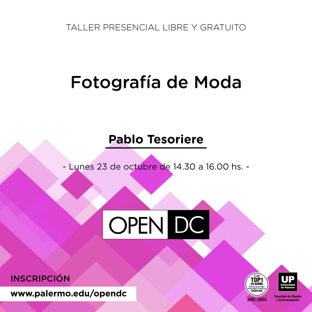 pablotesoriere's tweet photo. Todxs invitadxs 23/10 en la UP 14.30 hs inscripción gratuita https://t.co/Wrihl0nr91 https://t.co/xwOCHlY0Qz