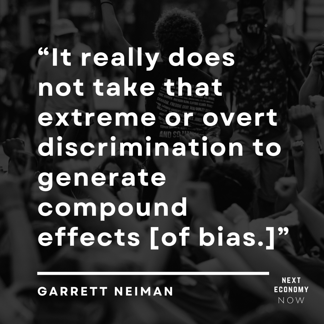 In this episode of #NextEconomyNow, we chat with <a href="/garrettneiman/">Garrett Neiman</a>, author of Rich White Men. Tune in to unpack concepts of othering, belonging, and compounding unearned advantage when it comes to race and gender.

Listen ➡️ lifteconomy.com/blog/garrett-n…