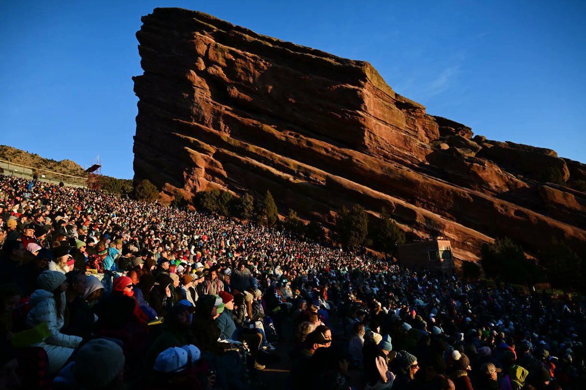 john_olson420's tweet image. Nearly half of all concert-goers at Red Rocks traveled from out of state last year to see their favorite musicians, spending $305 million in the Denver metro area before and after concerts, according to the first-ever economic impact study of the amphitheater.