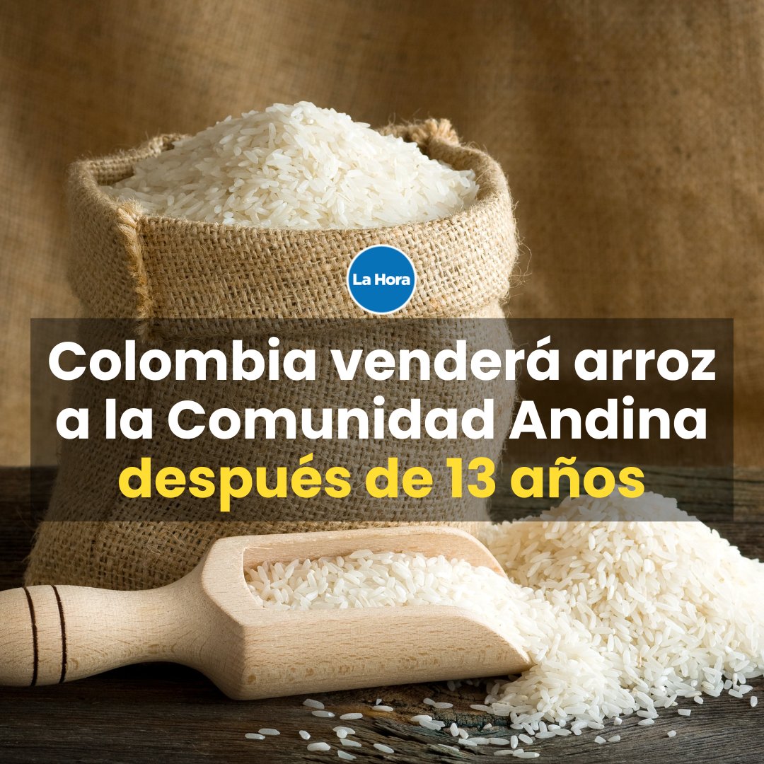 Ecuador y Perú se oponían a que esto suceda. Sin embargo, el Tribunal de Justicia de la Comunidad Andina permitió que Colombia exporte arroz a países de esta comunidad sin pagar aranceles. 🍚 Conoce los detalles 👉🏻 bit.ly/46rNgrV