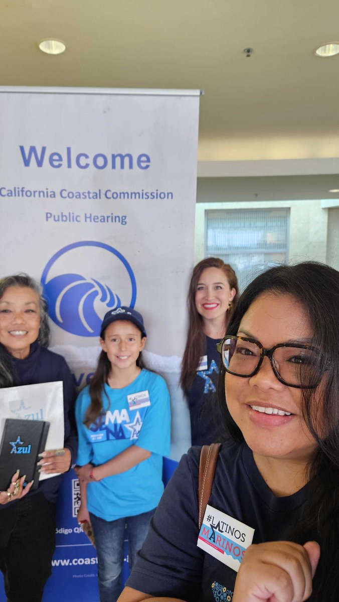 AzulDotOrg's tweet photo. Today, the #AzulTeam is at the California Coastal Commission Hearing in Imperial Beach, where our founder and executive director, @minsd, delivered a public comment calling for action on the transboundary pollution crisis in the Tijuana River Valley area! #LatinosMarinos https://t.co/mguxj3vwIJ