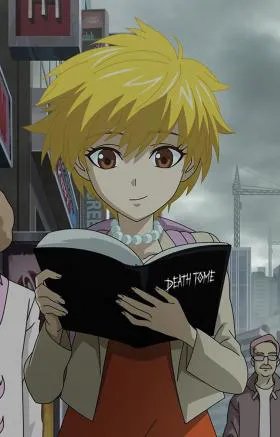 XofTony's tweet photo. This years Simpson's Halloween episode, #SimpsonsTreehouseOfHorrorXXXIII , they made an ANIME episode... it's so good.
Death Note-like
#DeathTome this is Lisa https://t.co/QSAArRLess