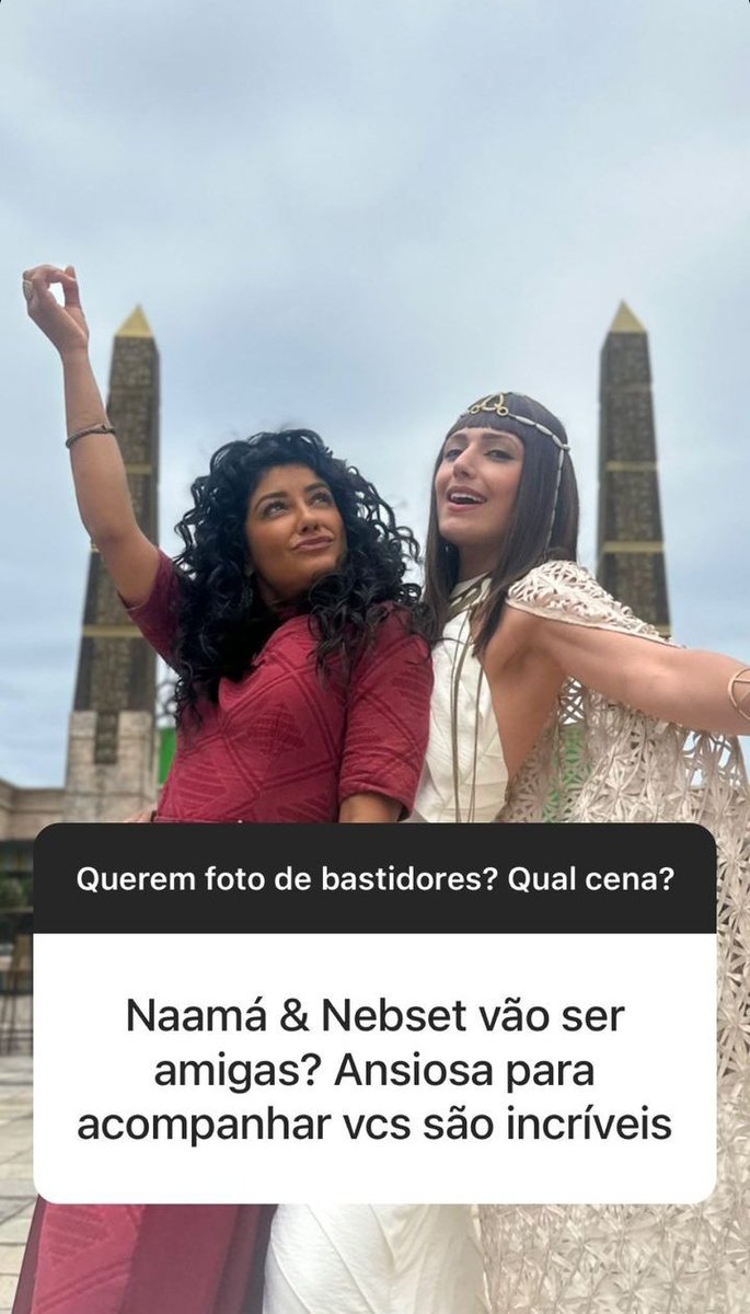 du_sousaa's tweet photo. Será que o ranço vai unir as princesas? Se for pra infernizar a sonsa da Abisague já tô com os panos prontos aqui. 😌 #SérieReis #Naamá #Nebset https://t.co/qOp9FKCrHt