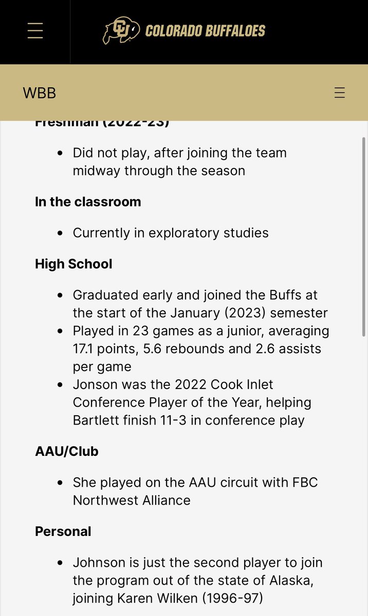 FBCNars's tweet photo. FBC NWA Legend Mikayla Johnson second player ever from Alaska and first since 1997 to join Colorado WBB program. FBC Northwest Alliance
#NWAMOB #FBCNWAlum #MOBForever https://t.co/tBJPE1Jdke