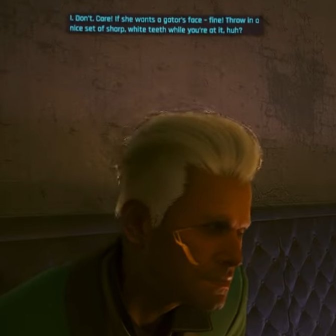 dedeEssen's tweet photo. watching vinny play phantom liberty and i see this dialogue https://t.co/hVeOAu74gz