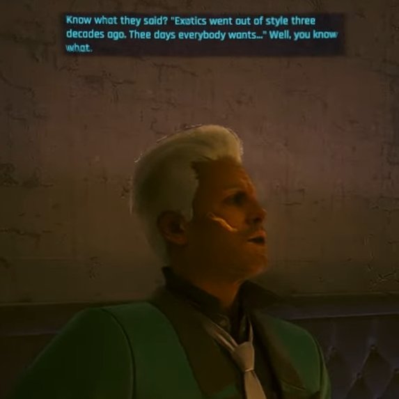 dedeEssen's tweet photo. watching vinny play phantom liberty and i see this dialogue https://t.co/hVeOAu74gz