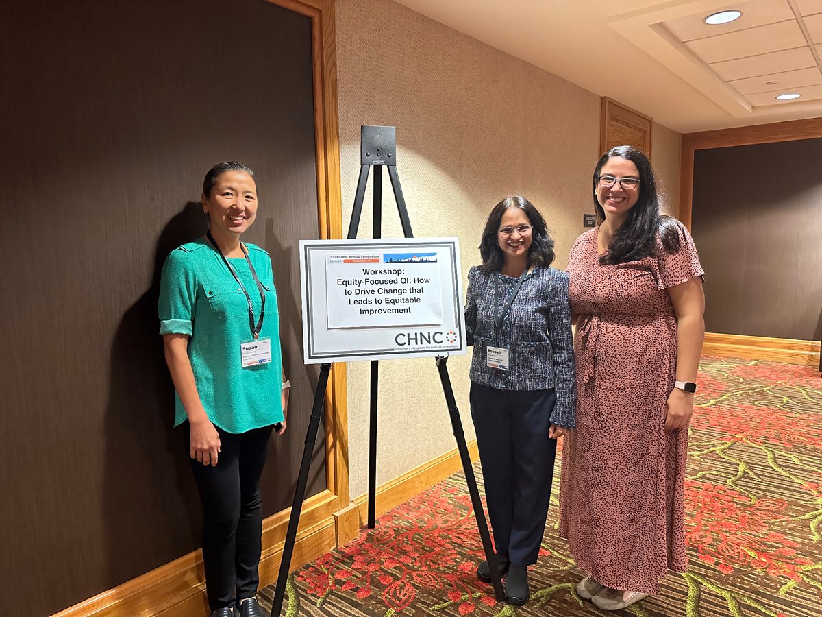 Feeling energized, inspired and hopeful after our @NeonatalJustice NJC Workshop on Equity-Focused QI #EFQI at #CHNC @NeoConsortium with incredible co-presenters @hwang_susan, #RoopaliBapat and our team @Dr_GabyCordova @ASabnis @NMHeitkamp
