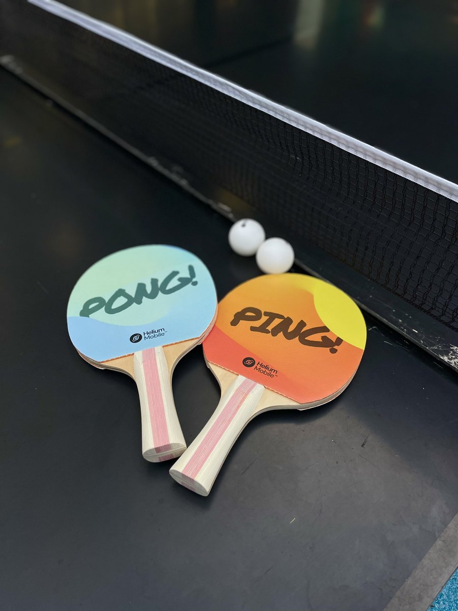 helium_mobile's tweet image. Check out the vibes tonight at #MiamiTech Happy Hour๐
Ping pong, Miami cocktails, and chatting with @fmong about all things Helium Mobile ๐ฅ
